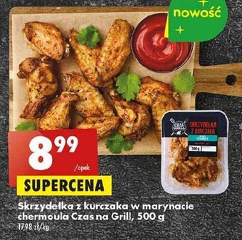 Biedronka Skrzydełka z kurczaka w marynacie chermoula Czas na Grill, 500 g oferta