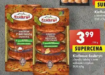 Biedronka Kielbasa Szubryt 100g oferta