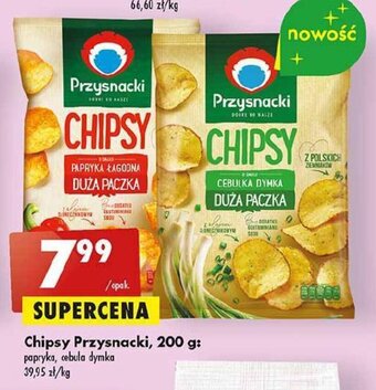 Biedronka Chipsy Przysnacki, 200 g oferta