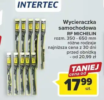 Carrefour Wycieraczka płaska bezszkieletowa flexo 450 mm oferta