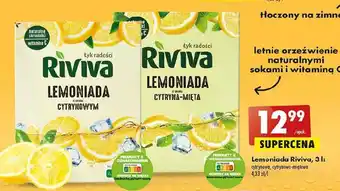 Biedronka Lemoniada Riviva, 3 l oferta