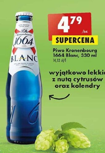 Biedronka Piwo Kronenbourg 1664 Blanc oferta