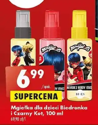 Biedronka Mgiełka dla dzieci Biedronka i Czarny Kot, 100 ml oferta