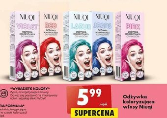 Biedronka Odżywka koloryzująca włosy Niuqi oferta