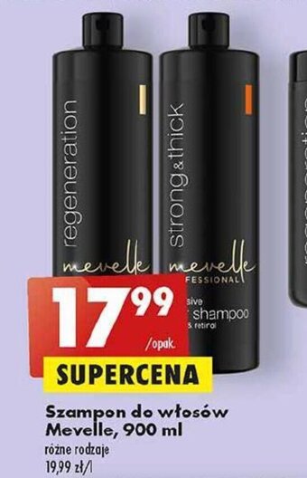 Biedronka Szampon do włosów Mevelle, 900 ml oferta