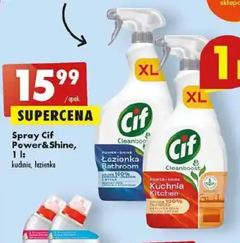 Biedronka Spray Cif Power&Shine, 1l oferta