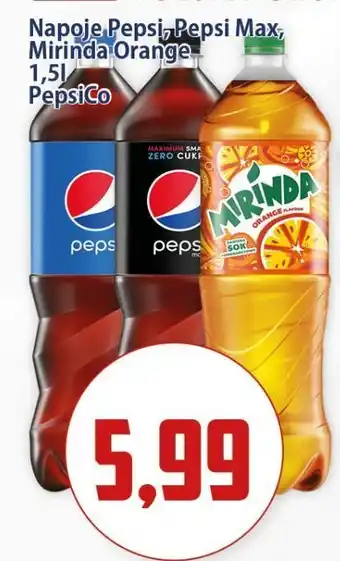 Kupiec Pepsi max 1.5l oferta