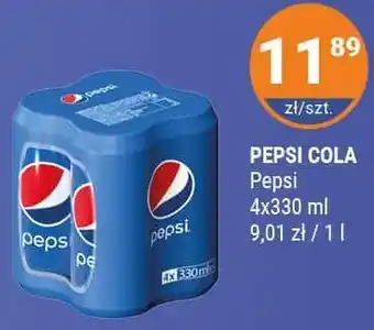 Rabat Pepsi cola 4x330ml oferta