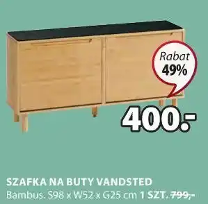 JYSK Szafka na buty vandsted oferta