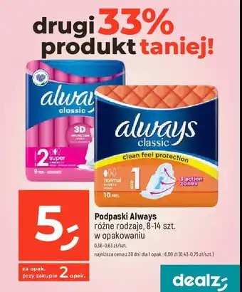 Podpaski normal