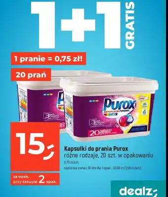 Dealz Kapsułki do prania kolor oferta