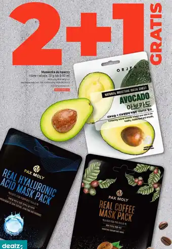 Dealz Maska w płachcie real hyaluronic acid oferta
