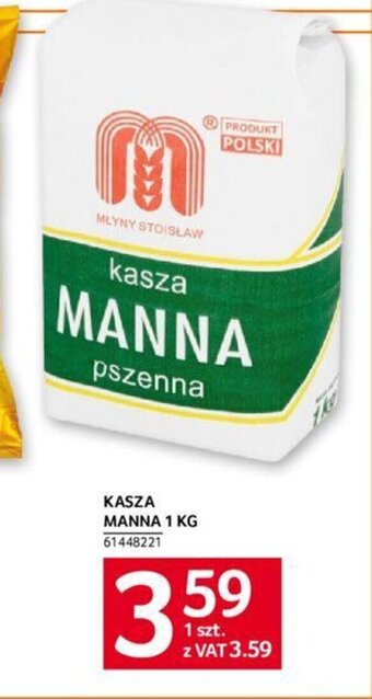 Selgros KASZA MANNA 1 KG oferta