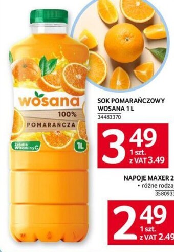 Selgros SOK POMARAŃCZOWY WOSANA 1 L oferta