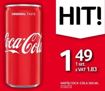 Selgros NAPÓJ COCA-COLA 200 ML oferta