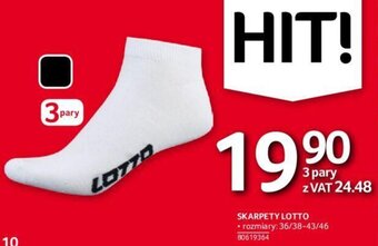 Selgros SKARPETY LOTTO oferta
