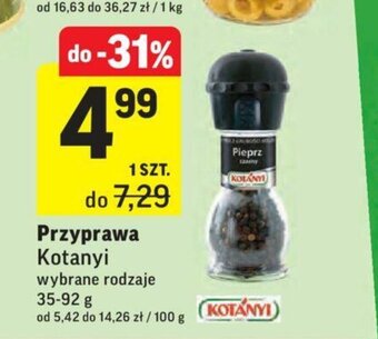 Intermarche Przyprawa Kotanyi 35-92g oferta