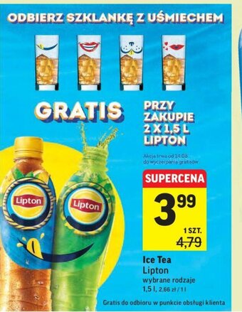 Intermarche Ice Tea Lipton 1,5l oferta