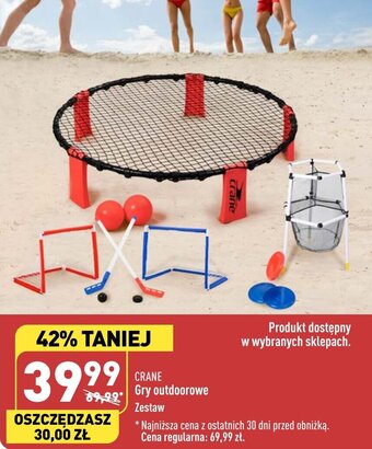 ALDI CRANE Gry outdoorowe oferta