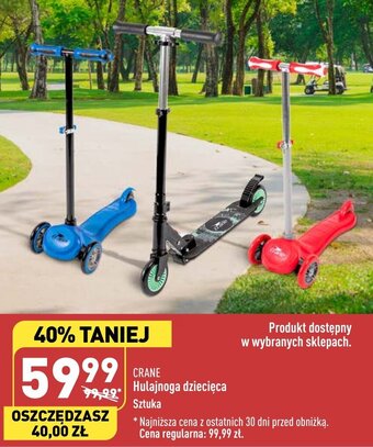 ALDI CRANE Hulajnoga dziecięca oferta