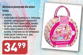 ALDI Akcesoria plastyczne dla dzieci oferta