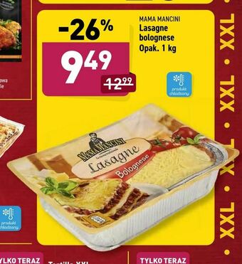ALDI Lasagne bolognese oferta