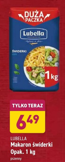 ALDI Makaron świderki oferta
