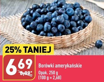 ALDI Borówki amerykańskie 250g oferta
