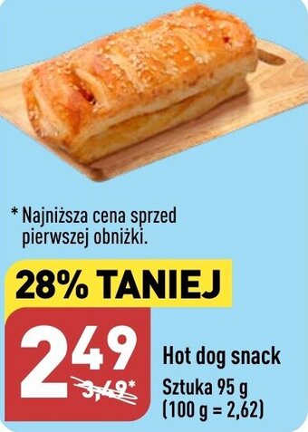 ALDI Hot dog snack 95g oferta
