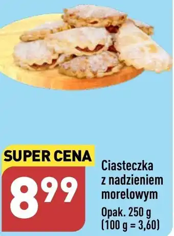 ALDI Ciasteczka z nadzieniem morelowym 250 g oferta