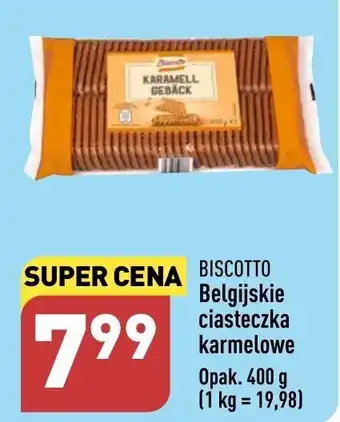 ALDI Belgijskie ciasteczka karmelowe 400 g oferta