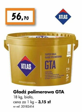 Bricoman Gładź polimerowa GTA oferta