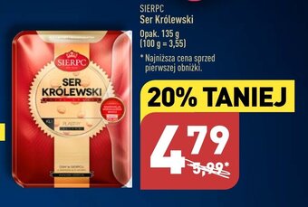 ALDI SIERPC Ser Królewski 135g oferta
