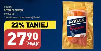 ALDI Krakus Szynka od szwagra 1kg oferta