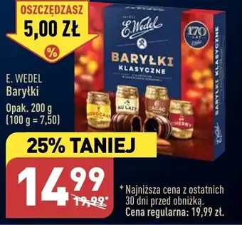 ALDI E. WEDEL Baryłki 200 g oferta