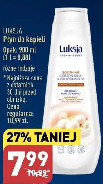 LUKSJA Płyn do kąpieli 900ml