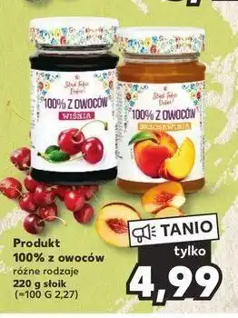Kaufland Dżem wiśnia oferta