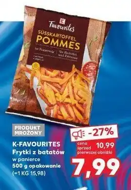 Kaufland Frytki z batatów w panierce oferta