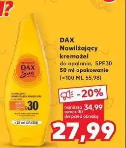 Kaufland Kremo-żel do opalania spf 30 oferta
