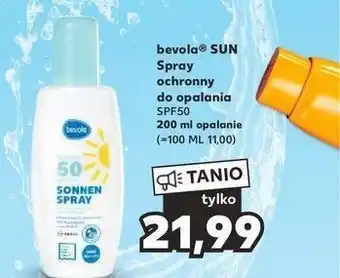 Kaufland Spray do opalania 50 spf oferta