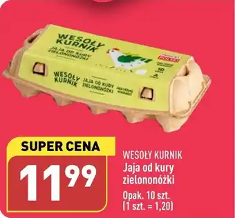 ALDI Jaja od kury zielononóżki 10 szt. / opak. oferta
