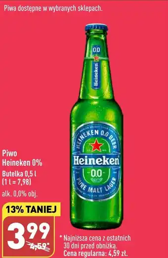 ALDI Piwo Heineken 0% 0,5 l oferta