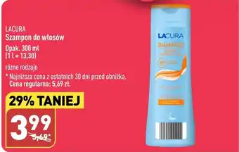 ALDI LACURA Szampon do włosów 300 ml oferta