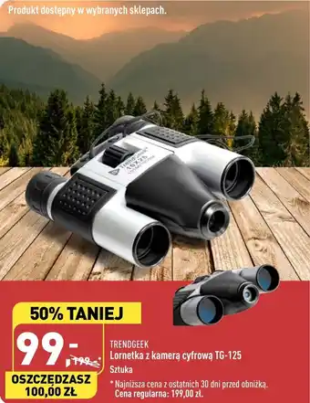 ALDI TRENDGEEK Lornetka z kamerą cyfrową TG-125 oferta