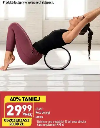 ALDI CRANE Koło do jogi oferta