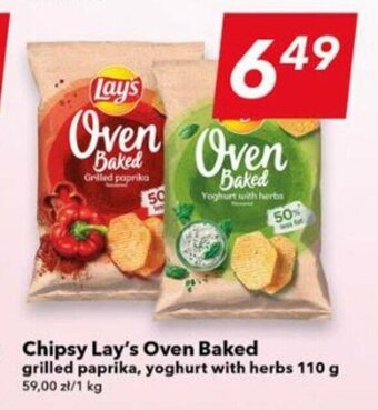 Lewiatan Chipsy Lay's Oven Baked 110 g oferta