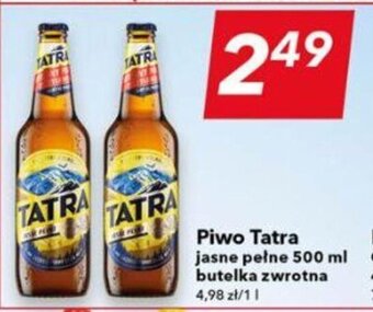 Lewiatan Piwo Tatra jasne pełne 500 ml oferta