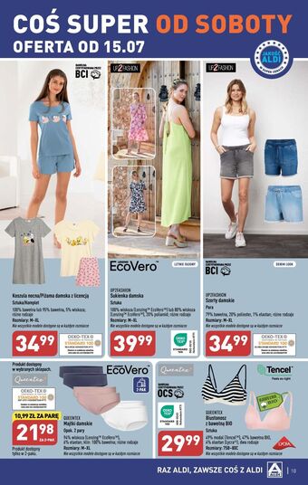 ALDI Piżama damska oferta