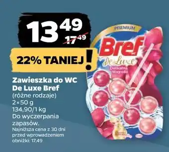 Netto Zawieszka do wc delikatna magnolia bref deluxe oferta