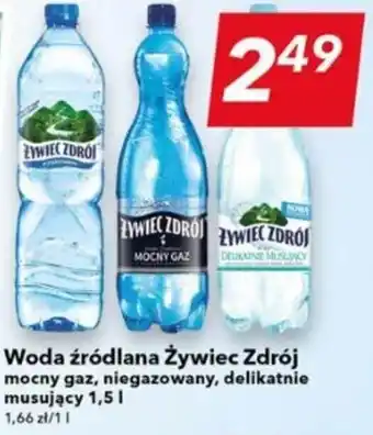 Lewiatan Woda źródlana Żywiec Zdrój 1,5 l oferta